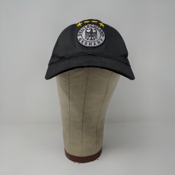 Deutschland Germany Strapback Hat 4 Star Embroidered Logo Adjustable - Picture 2 of 10